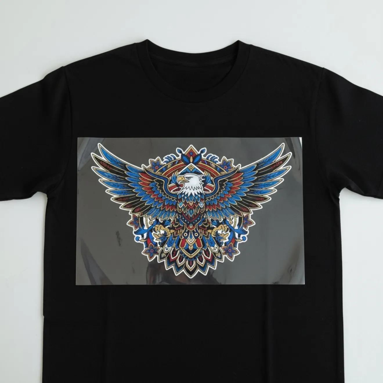 DTF Tisk Krok 2: Nanesení lepidla