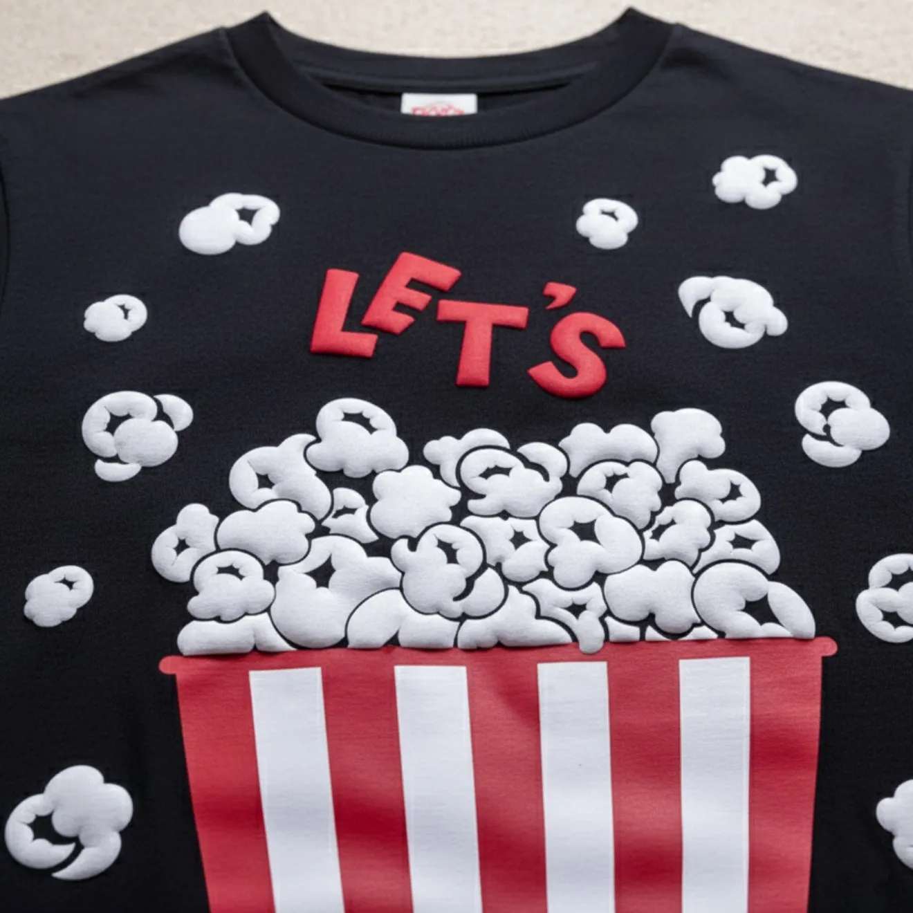 Kombinace 3D a standartního potisku