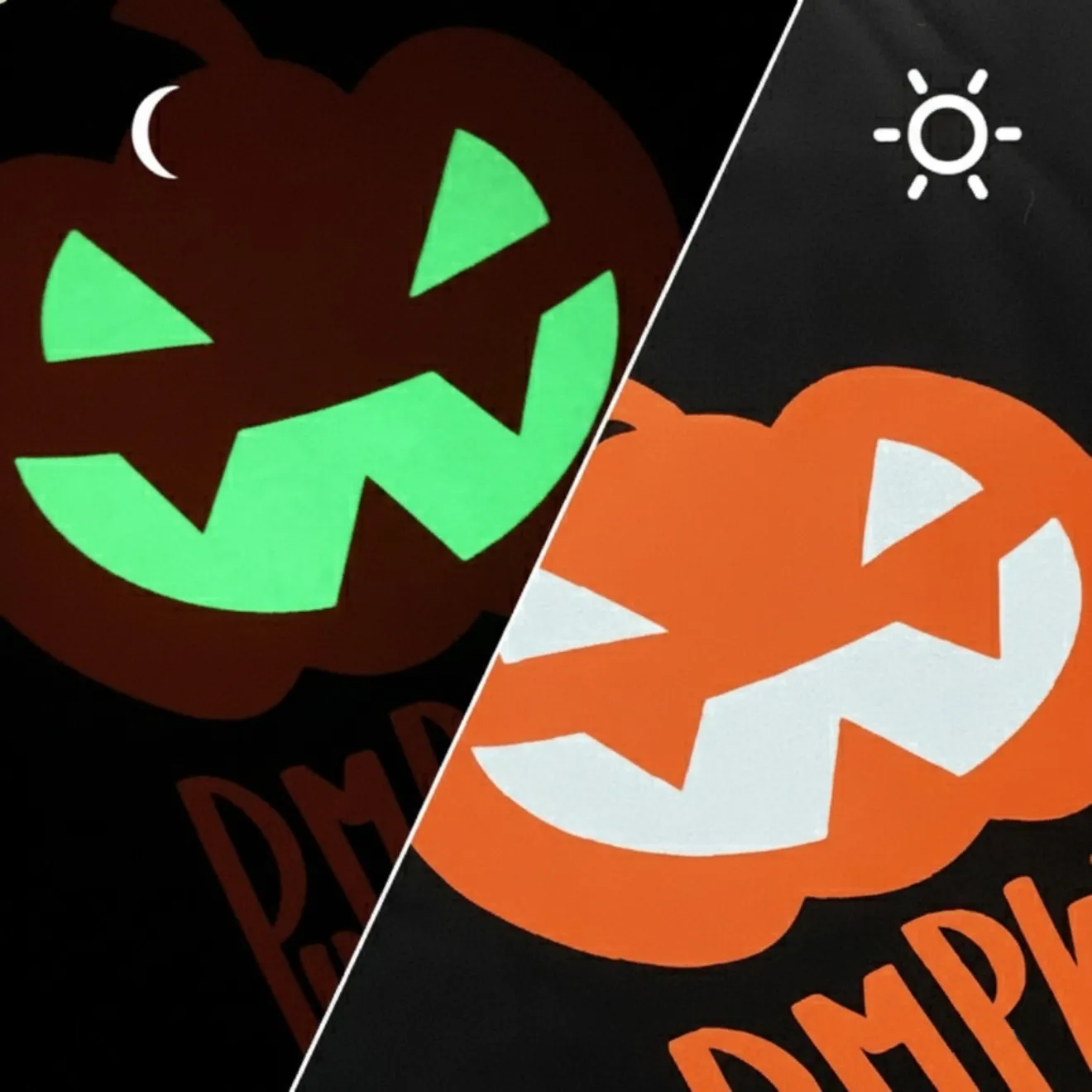 Oblečení s luminiscenčním efektem ve tmě