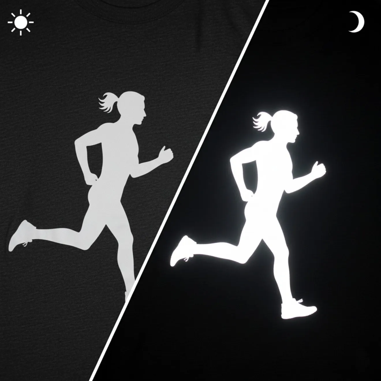 Reflexní tisk odrážející světlo